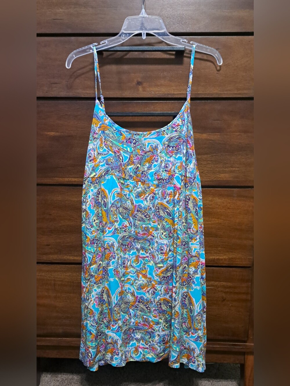 Bright Turquoise Paisley Maxi Dress BUNDLE tops